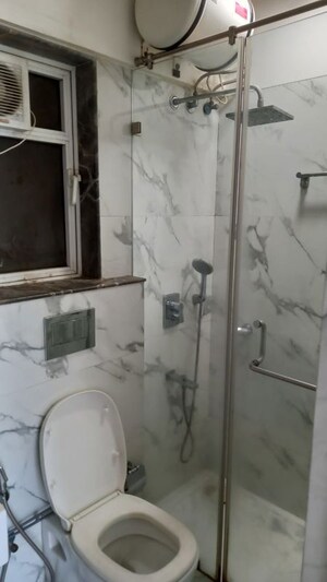 Attached Bathroom in 2 BHK Apartment at Raheja Ridgewood, Goregaon East – for Rent