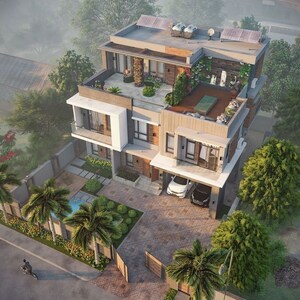 2 BHK Villa – Exterior View View at Jigani - for Sale