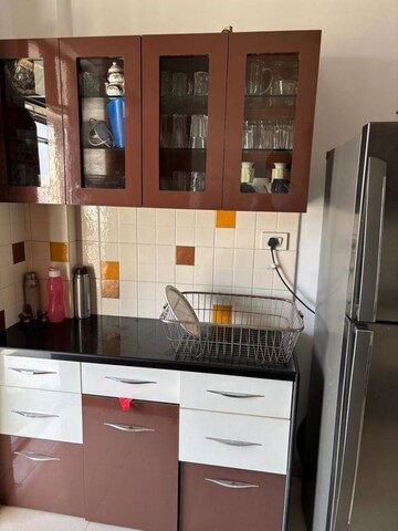 Kitchen in 3 BHK Apartment at Ganga Satellite, Wanwadi – for Rent