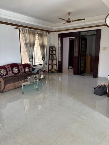 Living Room in 3 BHK Apartment at Ganga Satellite, Wanwadi – for Rent