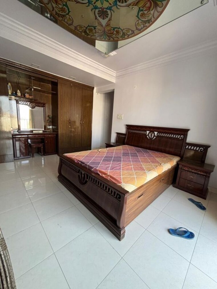 Bedroom, ganga-satellite 3 Bedroom 1500 Sq.Ft. Apartment In Wanwadi Pune 10083260