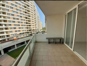 Balcony in 2 BHK Apartment at Mantri Lithos, Thanisandra – for Rent