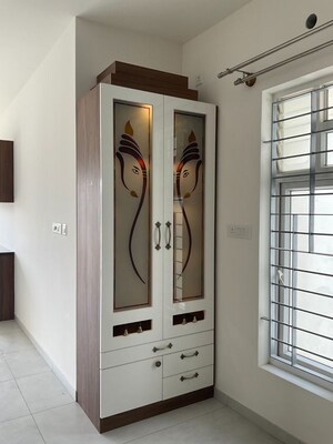 Building Lobby in 3 BHK Apartment at Casagrand Boulevard, Hennur Road – for Rent