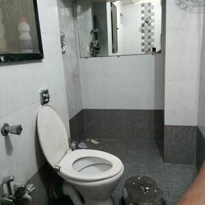 Bathroom in 1 BHK Apartment at Tulshidham Complex, Thane West – for Rent