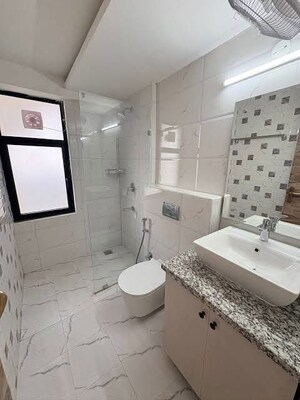 Bathroom in 3 BHK Apartment at Sector 65 – for Rent