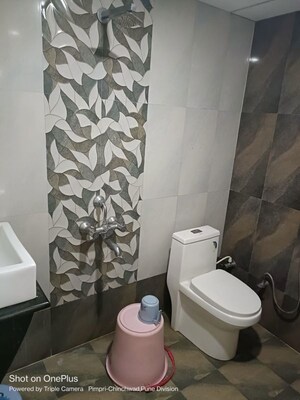 Bathroom in 2 BHK Apartment at Ravet – for Rent