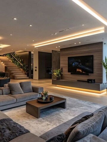 Living Room in 4 BHK Villa at KNS Alora, Mysore Road – for Sale