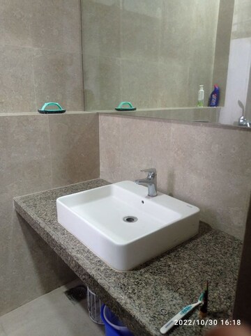 Bathroom in 2 BHK Apartment at Lodha Fiorenza, Goregaon East – for Rent