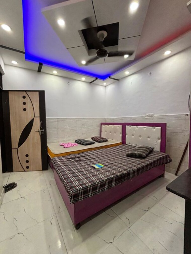 Bedroom, dwarka mor 2 Bedroom 500 Sq.Ft. Builder Floor In Dwarka Mor Delhi 10083435
