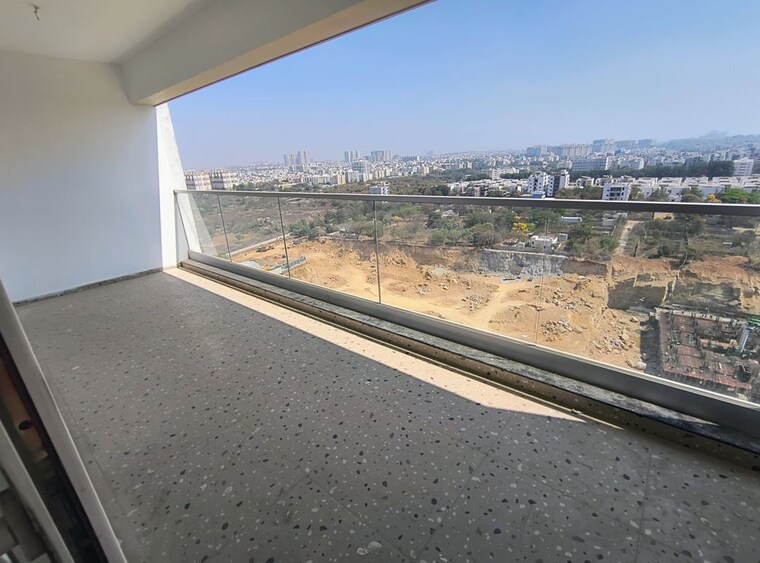 Balcony, technopolis-solitaire-unity 3 Bedroom 1920 Sq.Ft. Apartment In Hafeezpet Hyderabad 10083354