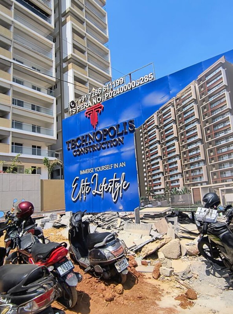 Exterior View, technopolis-solitaire-unity 3 Bedroom 1920 Sq.Ft. Apartment In Hafeezpet Hyderabad 10083354
