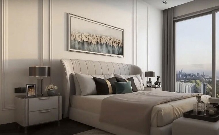 Bedroom, mahalaxmi racecourse 4 Bedroom 3108 Sq.Ft. Apartment In Mahalaxmi Racecourse Mumbai 10083532