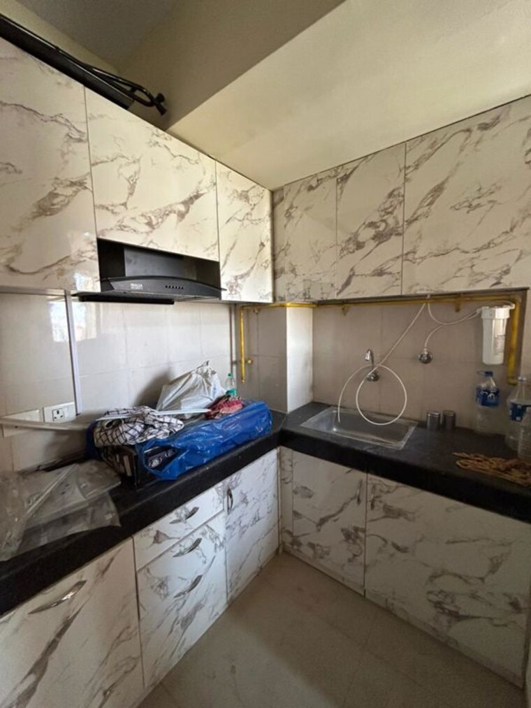 Kitchen, wave-dream-homes 1 Bedroom 578 Sq.Ft. Apartment In Wave City Ghaziabad 10083570