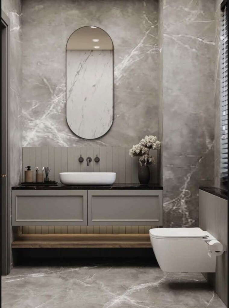 Bathroom, worli sea face 3 Bedroom 1979 Sq.Ft. Apartment In Worli Sea Face Mumbai 10083611
