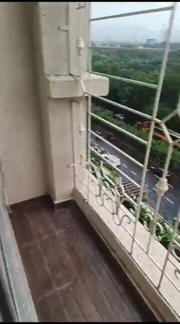 Balcony in 1 BHK Apartment at Neelkanth Alpine, Ghansoli – for Rent