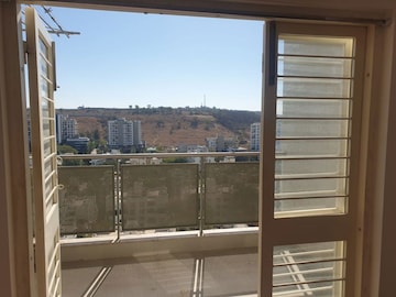 Balcony in 1 BHK Apartment at Goel Ganga Legend, Bavdhan – for Rent