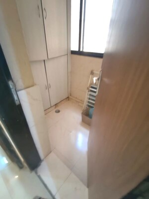 Bathroom in 2 BHK Apartment at Raheja Heights Phase 2, Goregaon East – for Rent