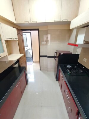 Kitchen in 2 BHK Apartment at Raheja Heights Phase 2, Goregaon East – for Rent