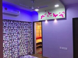 Bedroom in 2 BHK Apartment at Omkar Ananta, Goregaon East – for Rent