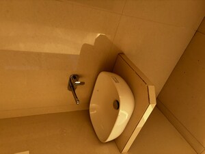 Bathroom in 2 BHK Apartment at Maitri Ocean, Kharghar – for Rent