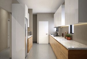 Kitchen in 2 BHK Apartment at Upper Worli – for Sale