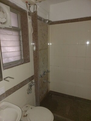 Bathroom in 1 BHK Apartment at Vasant Vihar – for Rent