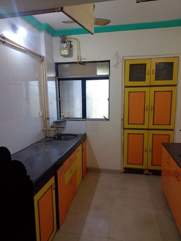 Kitchen in 1 BHK Apartment at Shanti Dham Apartment, Kalwa – for Rent