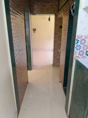 Bathroom in 1 BHK Apartment at Shanti Dham Apartment, Kalwa – for Rent