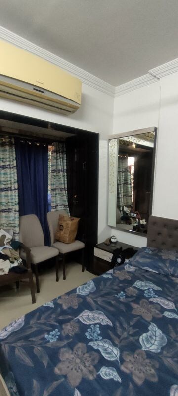 Living Room in 1 BHK Apartment at Sai Mangal Ajoy CHS, Kandivali West – for Sale