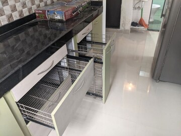 Kitchen in 1 BHK Apartment at Haware Indraprastha Regency, Goregaon West – for Rent