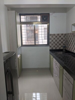 Kitchen in 1 BHK Apartment at Haware Indraprastha Regency, Goregaon West – for Rent