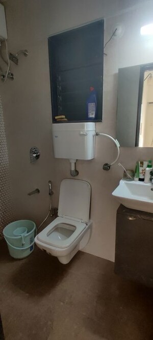 Bathroom in 2 BHK Apartment at Bhoomi Samarth, Goregaon East – for Rent