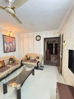 Living Room in 2 BHK Apartment at Sukhwani Elmwood, Pimple Saudagar – for Rent