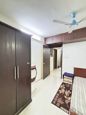 Master Bedroom in 2 BHK Apartment at Sukhwani Elmwood, Pimple Saudagar – for Rent