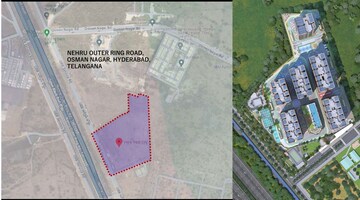 Master Plan in 3 BHK Apartment at Vajra West City, Osman Nagar – for Sale