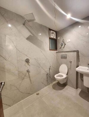 Bathroom in 3 BHK Builder Floor at Saket – for Rent