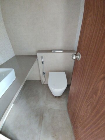 Bathroom in 1 BHK Apartment at Pramanik Walchand Paradise, Mira Road – for Rent