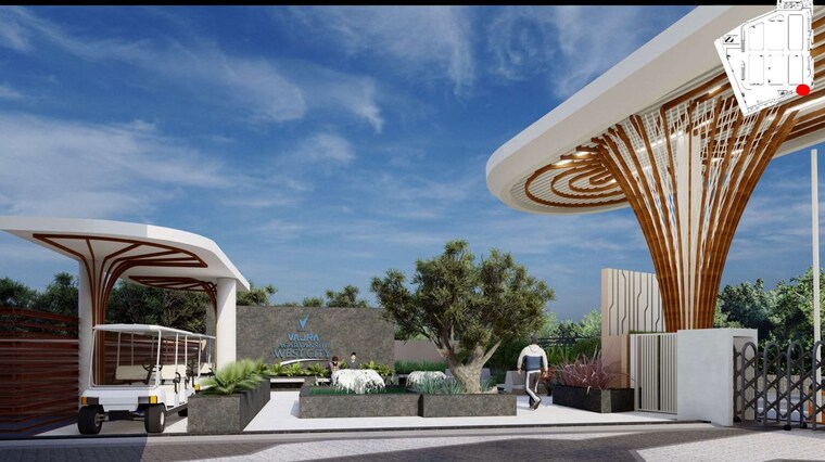 Exterior View, vajra-west-city 3 Bedroom 3500 Sq.Ft. Apartment In Osman Nagar Hyderabad 10083932