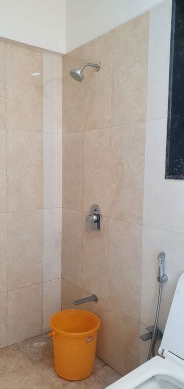 Bathroom in 1 BHK Apartment at Aspen Park, Goregaon East – for Rent