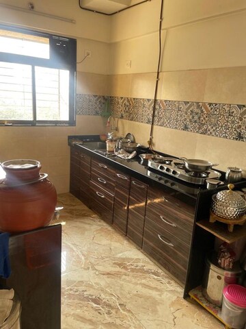 Kitchen in 1.5 BHK Apartment at Mandakini CHS Mulund, Mulund West – for Rent
