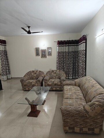 Living Room in 3 BHK Apartment at Ansal Celebrity Meadows, Sushant Golf City – for Rent