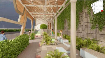 Balcony in 4 BHK Apartment at Vajra West City, Osman Nagar – for Sale