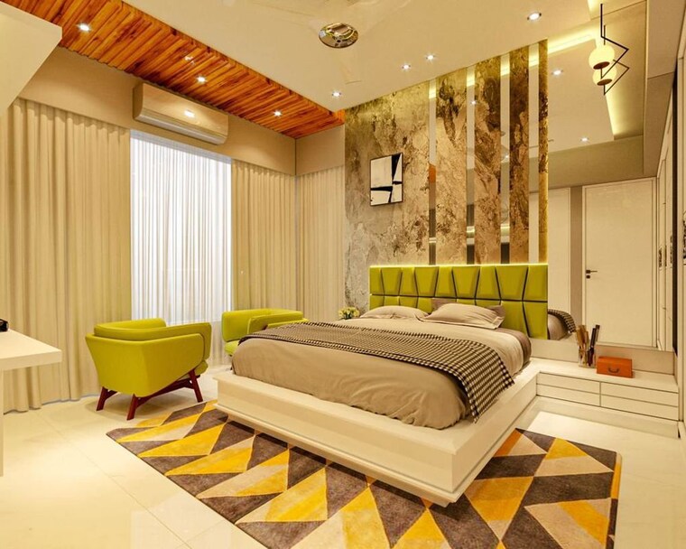 Bedroom, sheth-auris-serenity-tower-2 2 Bedroom 805 Sq.Ft. Apartment In Malad West Mumbai 10084105