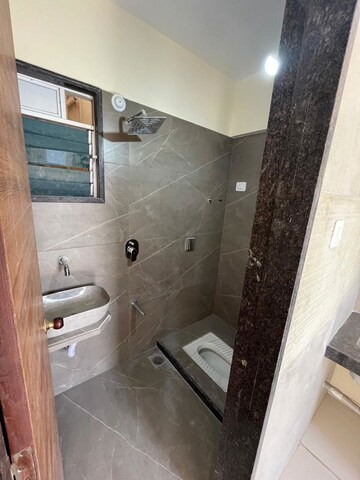 Bathroom in 2 BHK Apartment at Ghansoli – for Rent