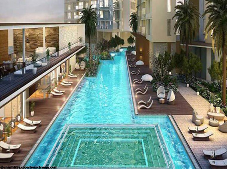 Swimming Pool, sheth-auris-serenity-tower-2 2 Bedroom 805 Sq.Ft. Apartment In Malad West Mumbai 10084156