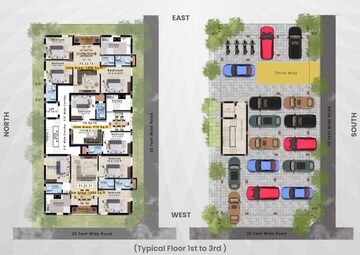 Master Plan in 3 BHK Apartment at Vadapalani – for Sale