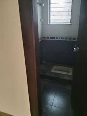Bathroom in 1 BHK Apartment at Nirmal Kalpnagri Dhaivat, Mulund West – for Rent