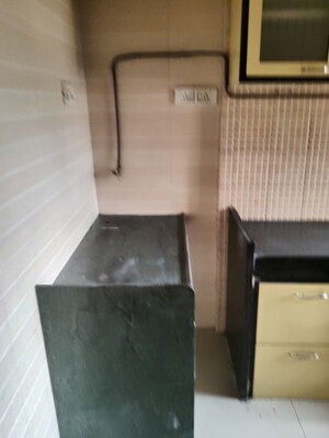 Kitchen in 1 BHK Apartment at Nirmal Kalpnagri Dhaivat, Mulund West – for Rent