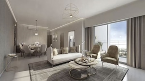 Living Room in 5 BHK Apartment at Upper Worli – for Sale