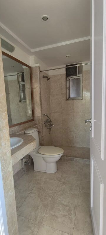 Bathroom in 3 BHK Apartment at Hiranandani Gardens Eldora, Powai – for Rent